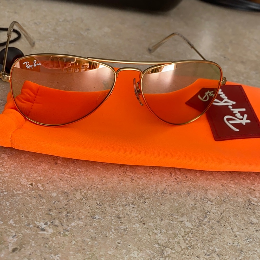 Kids 4-8 years old aviator junior sun glasses